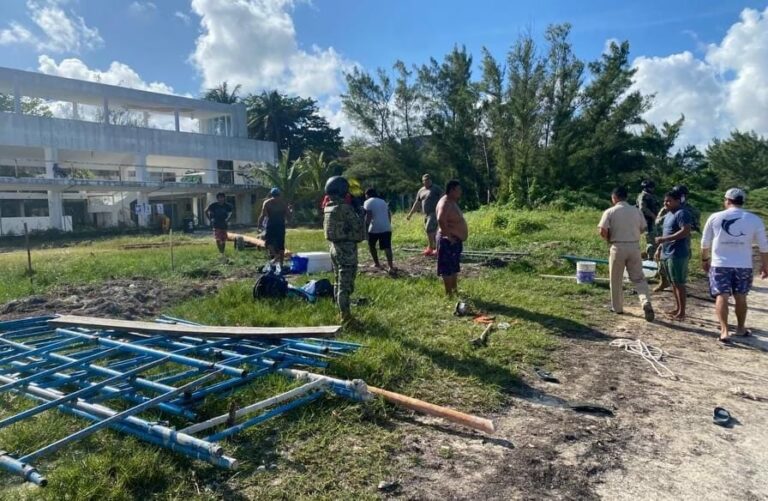 Suspenden construcción de muelle frente al CREA