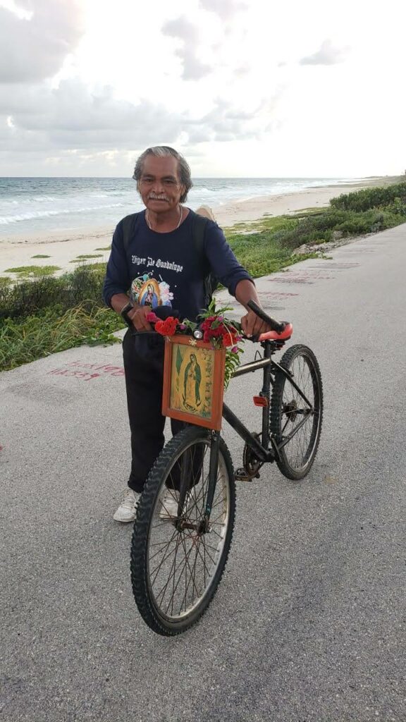 Antorchista recorre Cozumel desde hace 16 años 
