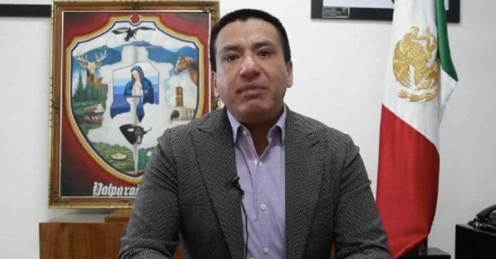 El alcalde de Valparaíso, Zacatecas hizo un llamado a los grupos criminales para que no le hagan nada a las personas inocentes. ¿Servirá? Foto: Captura de video