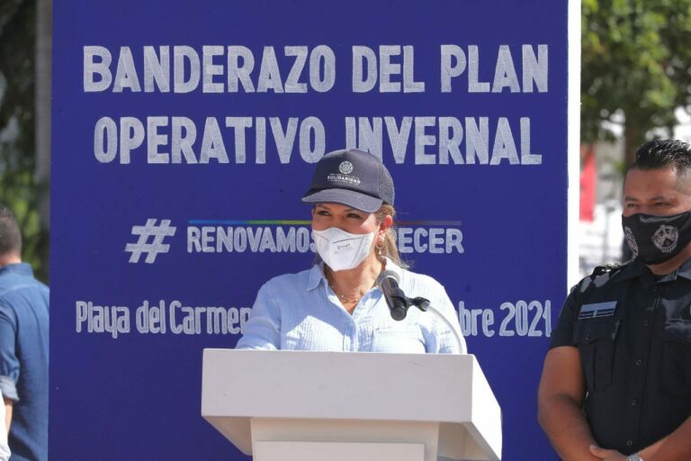 Gobierno de Solidaridad pone en marcha el Plan Operativo Invernal 2021
