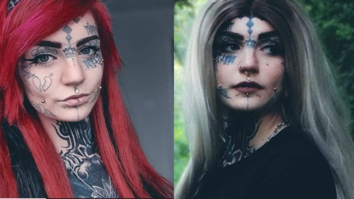 Una madre denuncia discriminación en el colegio de sus hijos por tener tatuajes 'extremos'