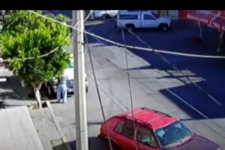 Video: Niño de 10 años atropella a su abuelo en Aguascalientes