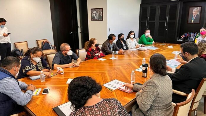 Se reúnen autoridades del DIF Tulum con María del Rocío García Pérez, titular a nivel nacional