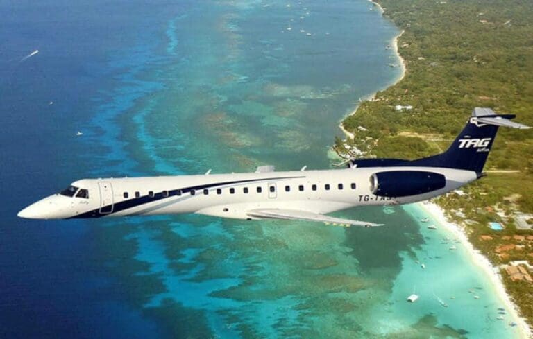 Desde este día está disponible otra conexión aérea. Es un vuelo que conecta a Cancún con El Petén, en Guatemala. Cada vez hay más opciones. Foto: TAG Airlines