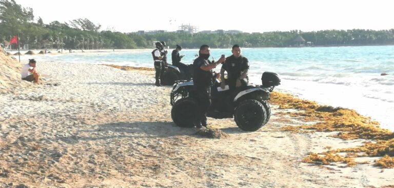 Muere ahogada una persona en playa de la Riviera Maya