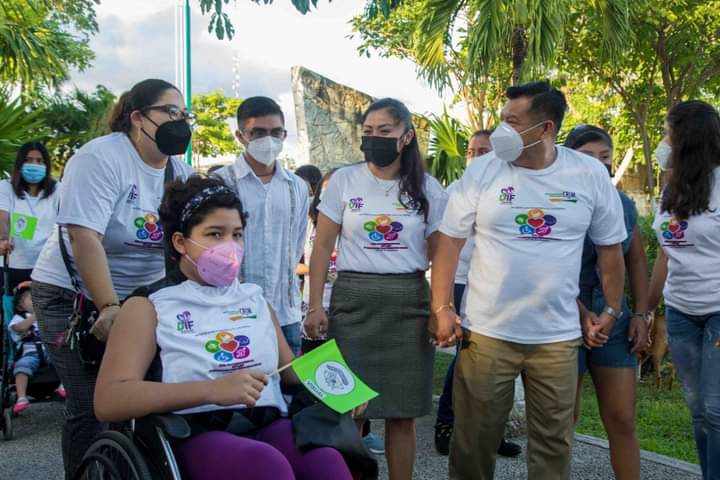 Encabeza Ileana Dzul actividades inclusivas en el Día Internacional de las Personas con Discapacidad