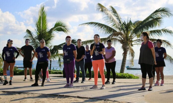 A través de Bailando Unidas Gobierno de Solidaridad y el DIF se unen contra la violencia hacia las mujeres