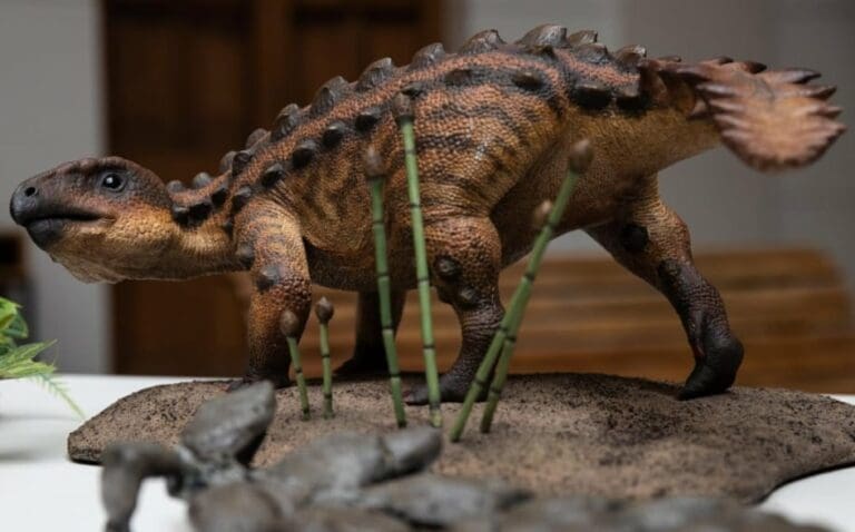 Nuevo dinosaurio acorazado con una extraña cola armada es descubierto en Chile
