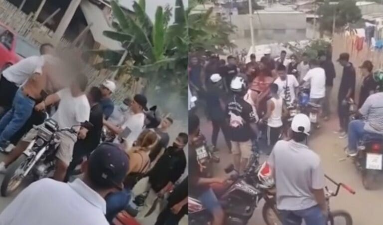 Jóvenes sacan el cadáver de su amigo para darle un último adiós en moto