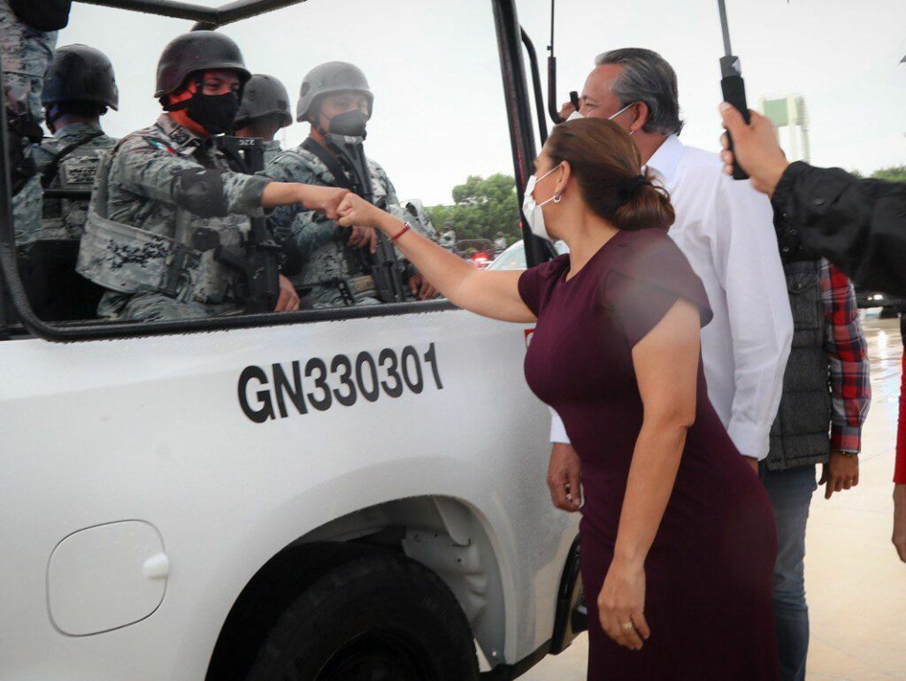 Llega a Cancún Batallón de Seguridad Turística 