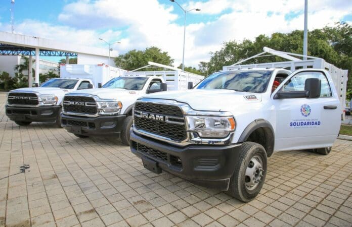 Hasta ocho nuevas unidades tendrá Solidaridad para reforzar las labores de servicios públicos, como la recolecta de basura