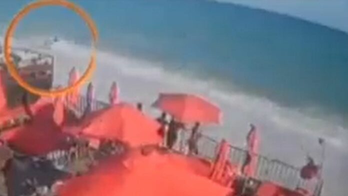 VIDEO: Así huyó el sicario que asesinó a Federico Mazzoni en el Mamitas Beach