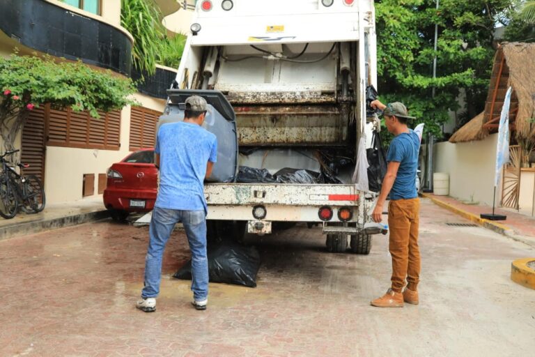 Abandona Redesol recolecta de basura en Playa del Carmen: actúan de mala fe
