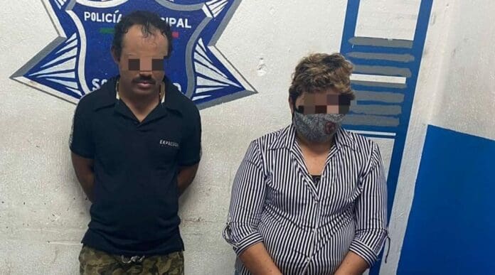 Dos extorsionadores que se dedicaban a amedrentar a los comercios de Playa del Carmen han sido detenidos por las autoridades. Foto: SP de Solidaridad