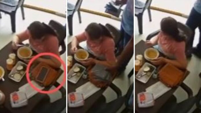 VIDEO: ¡Como por arte de magia! Denuncian nueva modalidad de robo en restaurantes