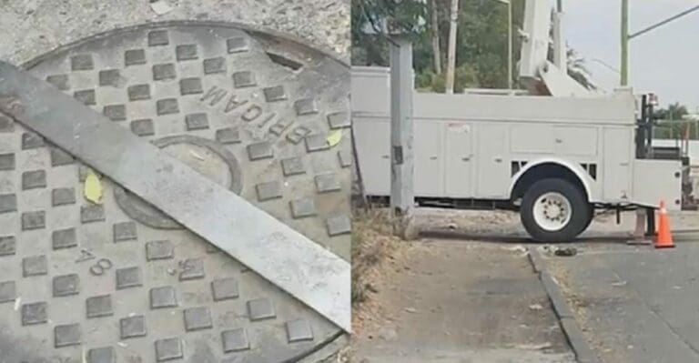 Un hombre fue plagiado y después encerrado en una coladera; en una historia como de película logró ser rescatado gracias a un peatón. Foto: Redes sociales