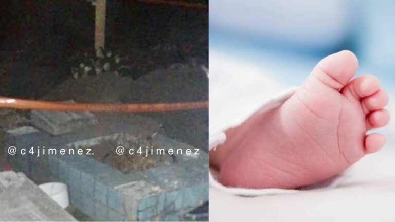 "Se llama Tadeo": Bebé hallado en penal de Puebla habría sido exhumado de Iztapalapa