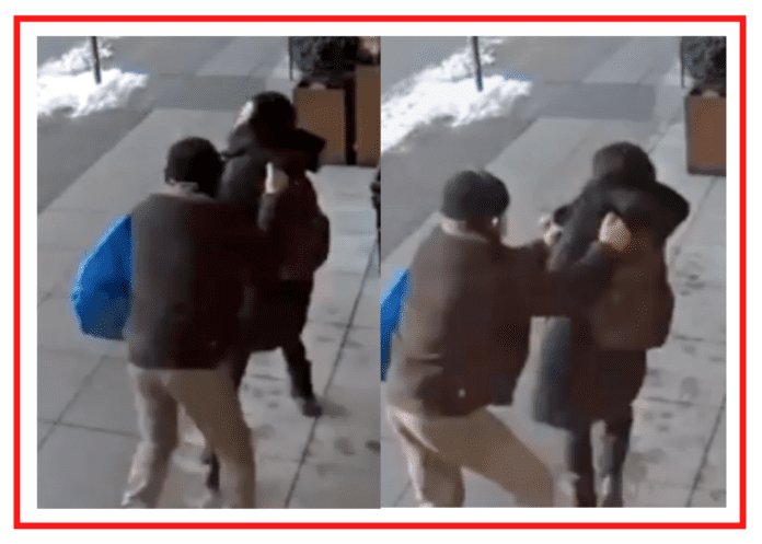VIDEO: Hombre ataca a joven asiática en plena calle de Canadá