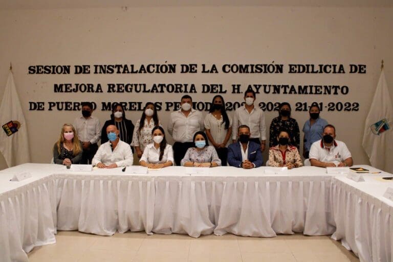 Genera gobierno de Blanca Merari Tziu políticas públicas para fortalecer la Mejora Regulatoria en Puerto Morelos