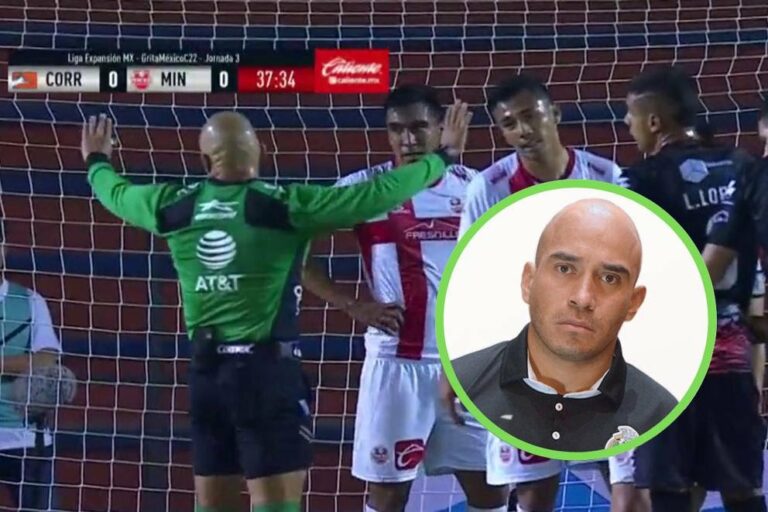VIDEO: Árbitro mexicano detiene el partido para respirar: ‘Dejen me recupero cabro…’