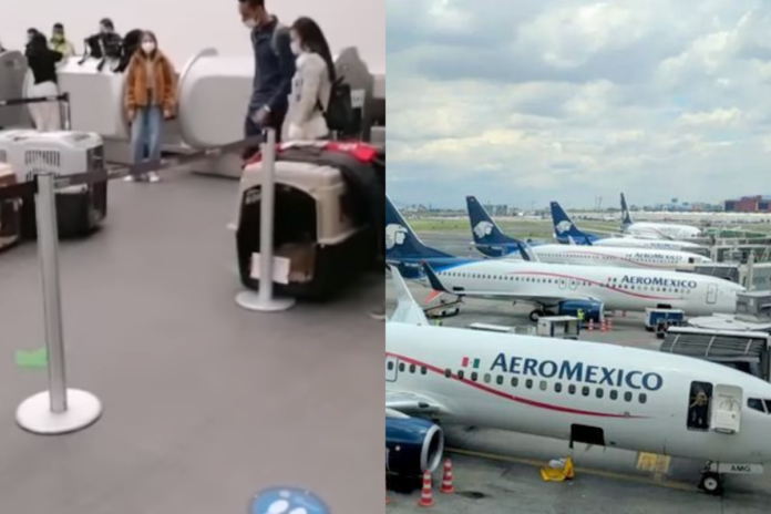 ¡DISCRIMINA AEROMÉXICO! Dejan a canadiense abordar con mascota a pesar que mexicana estaba formada antes, pierde su vuelo