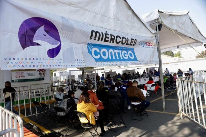 Llevan 'Miércoles Contigo' a los pedregales de Coyoacán