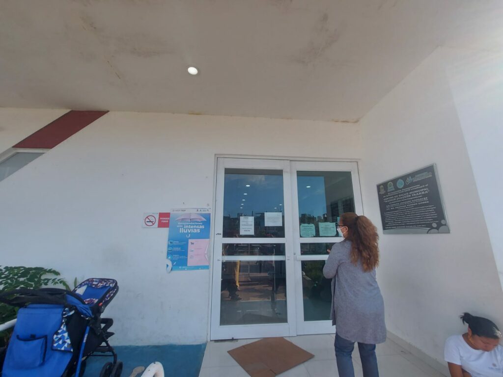 Se agotan pruebas rápidas de Covid en centro de salud de Playa del Carmen