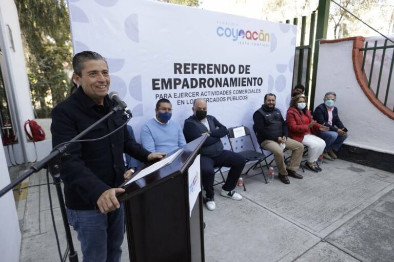 Transparencia y orden en mercados de Coyoacán