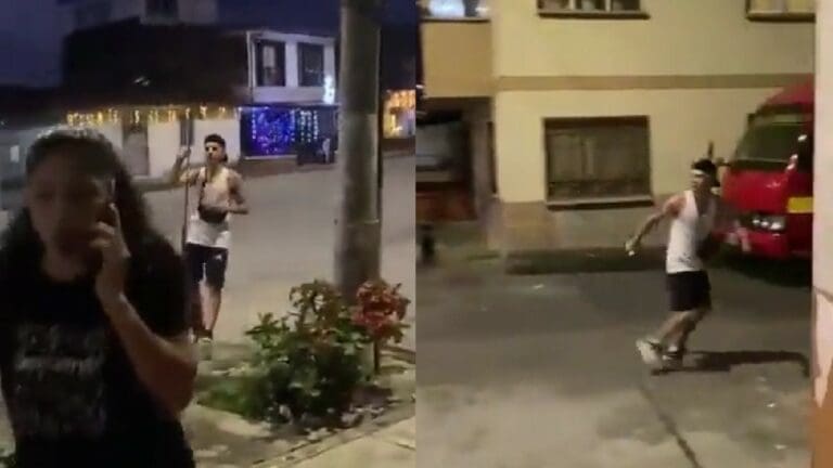 VIDEO: Sujeto apuñala a varias personas gritando que "soy Terminator"