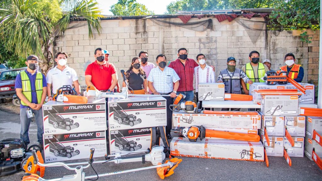 Refuerza Marciano Dzul Caamal servicios públicos de Tulum