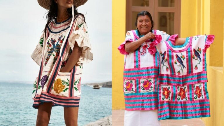 Artesanos indígenas mexicanos denuncian el plagio de sus diseños por marcas textiles