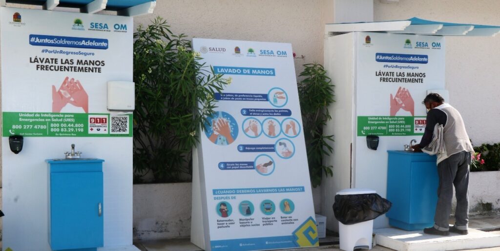 Trabajadores del Gobierno del Estado ponen ejemplo: refuerzan medidas sanitarias para evitar contagios de Covid-19