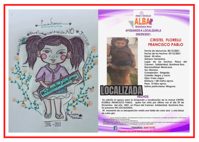 Con galletas y chocolate, se habrían llevado a Cristel para matarla en Playa del Carmen