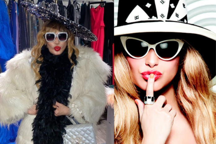 “Pensé que era Pau”: Confunden a Lyn May con Paulina Rubio por excéntrico atuendo