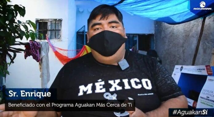 Aguakan invita a los usuarios de agua potable y alcantarillado un programa para que se puedan poner al corriente con sus pagos. Foto: Captura de video