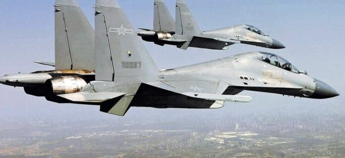 Taiwán reporta que aviones de combate chinos sobrevuelan su espacio aéreo