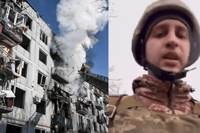 "Mamá, papá, los amo": soldado ucraniano se despide de sus padres