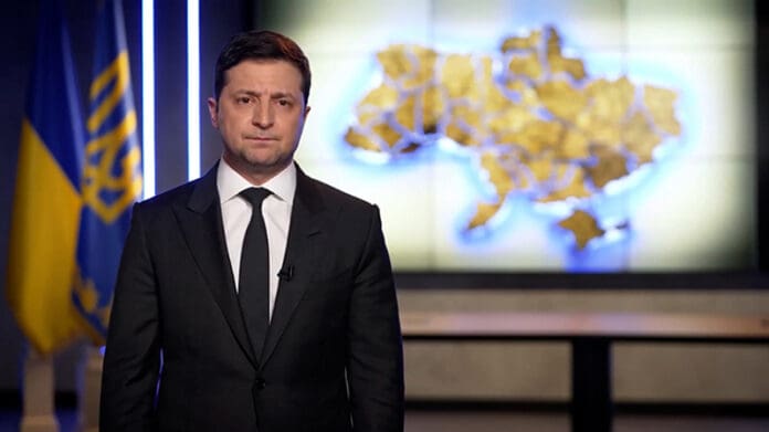 Zelensky el liderazgo ruso aprobó una incursión militar en Ucrania