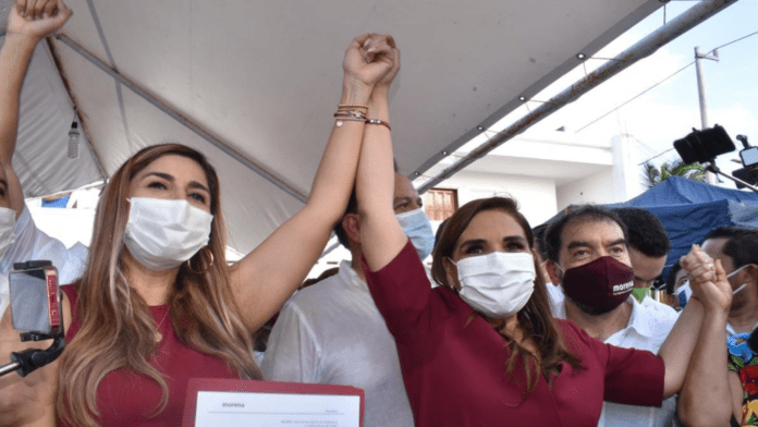 CANDIDATA OFICIAL: Mara Lezama se registra y va por la gubernatura de Q.Roo