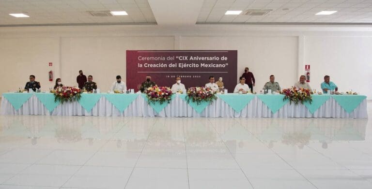 Conmemoran en Quintana Roo el 109 aniversario de la creación del Ejército Mexicano