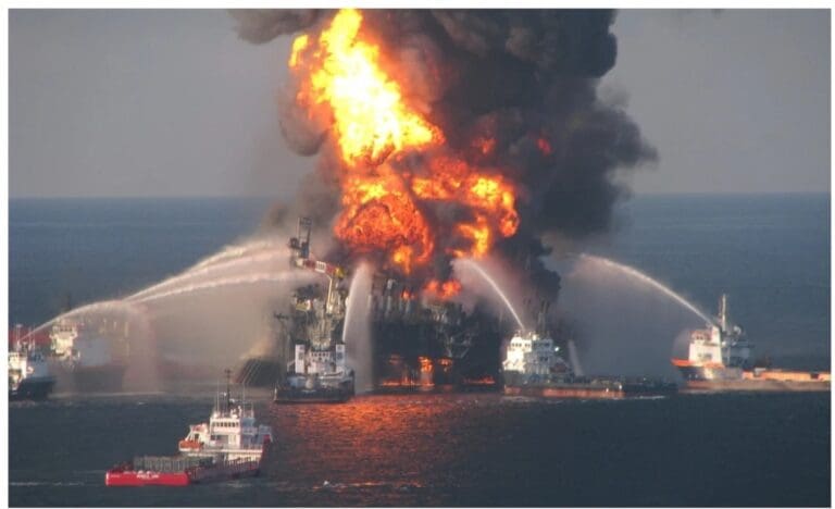 Se incendia barco con 4 mil autos de lujo como Porsches y Lamborghinis; queda a la deriva