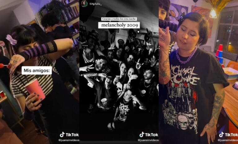 Jóvenes organizan fiesta temática 'emo', como si fuera el año 2009