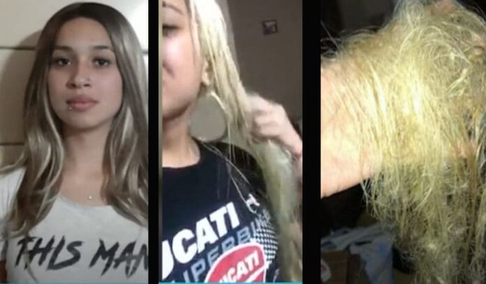 Joven acude a estética para sus XV años y la dejan sin cabello