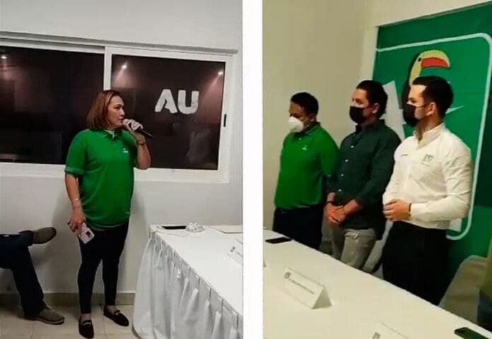 Renuncia secretaria general del PVEM en Puerto Morelos, minutos después de asumir el cargo