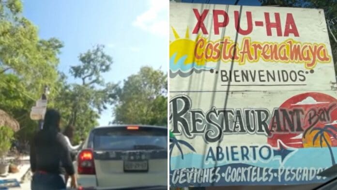 VIDEO: Youtuber denuncia que personal de playa Xpu-Ha de la Riviera Maya le limitó la entrada por no dejar su cámara en el coche