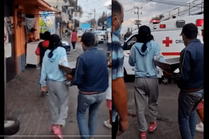 Joven termina en el hospital con la mano atorada dentro de un molino de carne