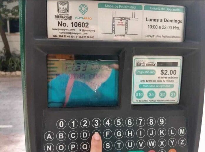 Una diputada local ha lanzado una petición en una plataforma para pedir que se modifique la concesión de los parquímetros en Solidaridad