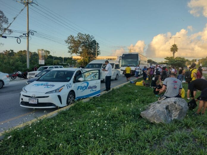 Carambolas en Playa del Carmen deja pérdidas económicas