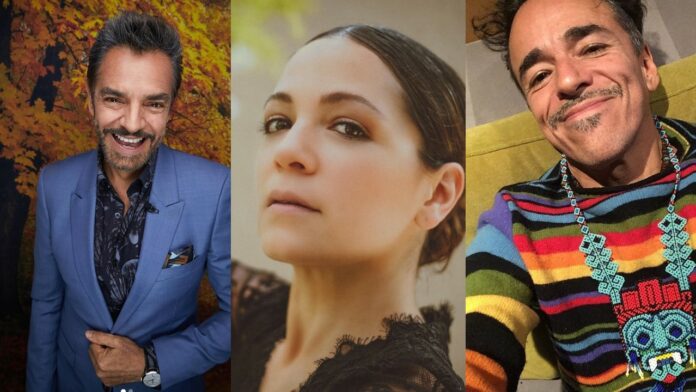 Por campaña contra el Tren Maya Morena denuncia a Eugenio Derbez, Lafourcade y compañía