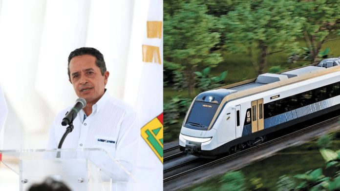Tren Maya marcha en cumplimiento a la ley: Carlos Joaquín